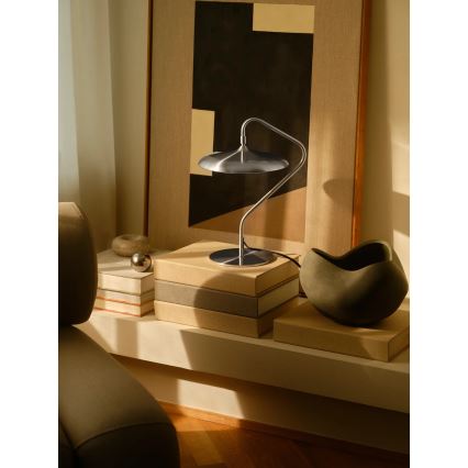 DFTP by Nordlux - LED Stolní lampa ARTIST LED/15W/230V nerez