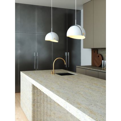 DFTP by Nordlux - Lustr na lanku s nastavitelným stínítkem ALIGN 1xE27/15W/230V bílá