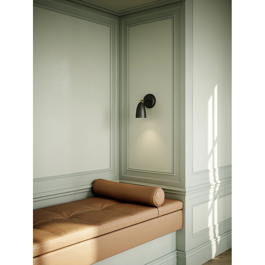 DFTP by Nordlux - Nástěnná lampa NEXUS 1xGU10/6W/230V černá