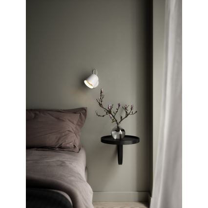 DFTP by Nordlux - Nástěnné bodové svítidlo s USB portem ANGLE 1xGU10/25W/230V bílá