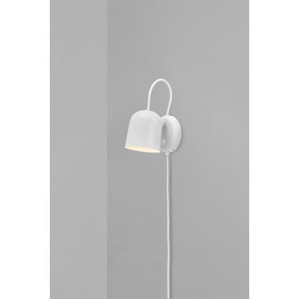 DFTP by Nordlux - Nástěnné bodové svítidlo s USB portem ANGLE 1xGU10/25W/230V bílá