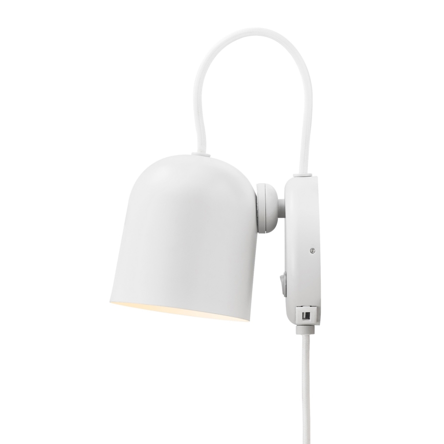 DFTP by Nordlux - Nástěnné bodové svítidlo s USB portem ANGLE 1xGU10/25W/230V bílá