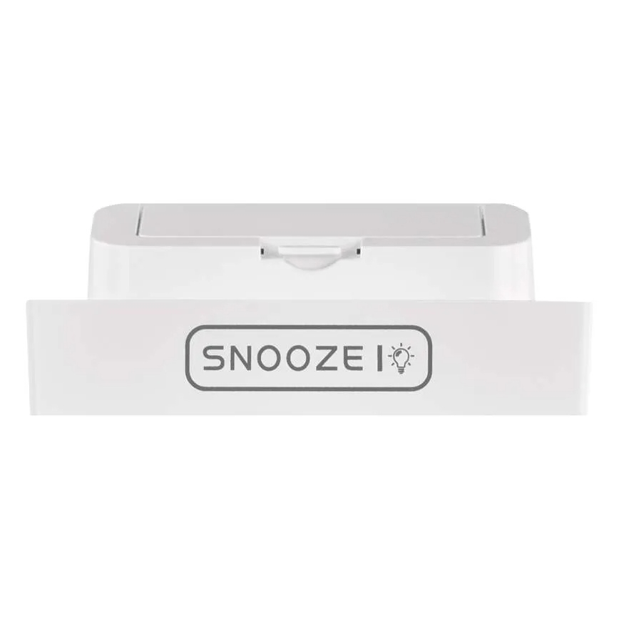 Digitálmí teploměr s vlhkoměrem 1xAA bílá