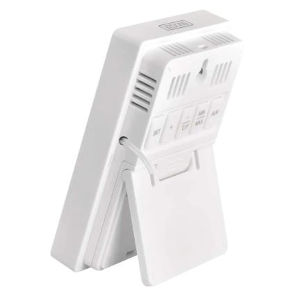 Digitálmí teploměr s vlhkoměrem 2xAAA bílá