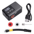 Digitální kapesní kompresor 500 mAh 5V černá