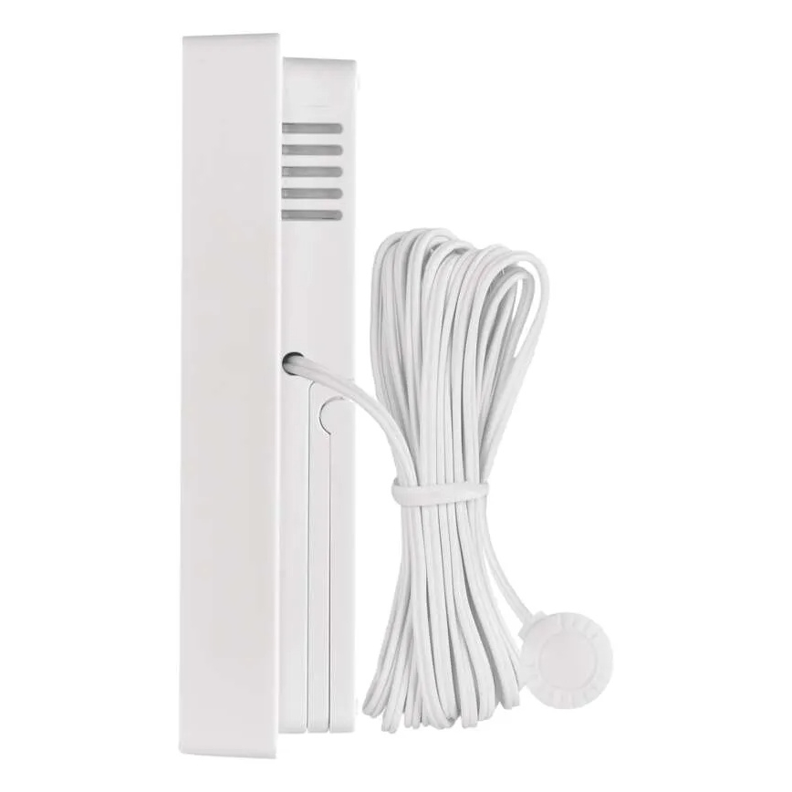 Digitální teploměr s vlhkoměrem 2xAAA bílá