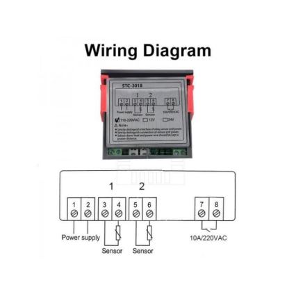 Digitální termostat 3W/230V