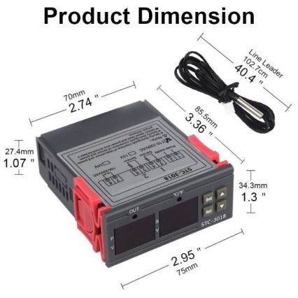 Digitální termostat 3W/230V