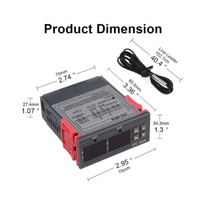 Digitální termostat 3W/230V