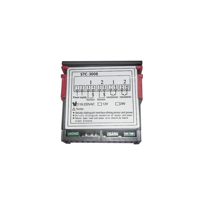 Digitální termostat duální 3W/230V