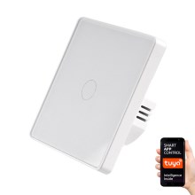Dotykový spínač jednopólový SMART 800W/230V bílá Wi-Fi Tuya
