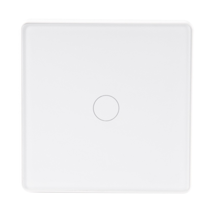 Dotykový spínač jednopólový SMART 800W/230V bílá Wi-Fi Tuya