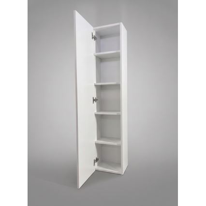 Dřevojas - Závěsná koupelnová skříňka ZYLO 35x155 cm bílá