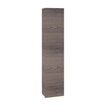 Dřevojas - Závěsná koupelnová skříňka ZYLO 35x155 cm tmavý dub