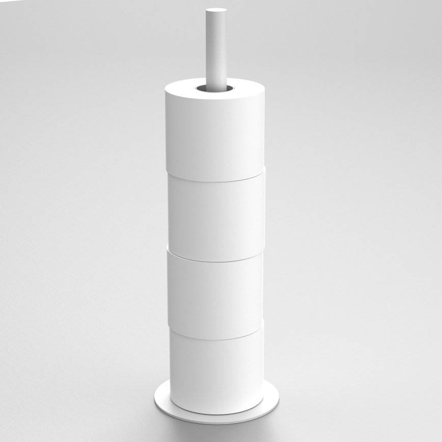 Držák toaletního papíru 51 cm bílá