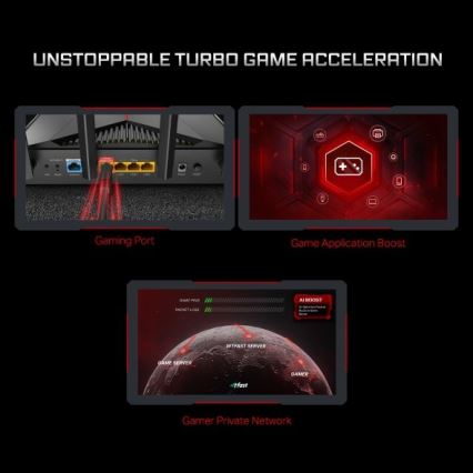 Dual Band Wi-Fi 7 Gaming Router