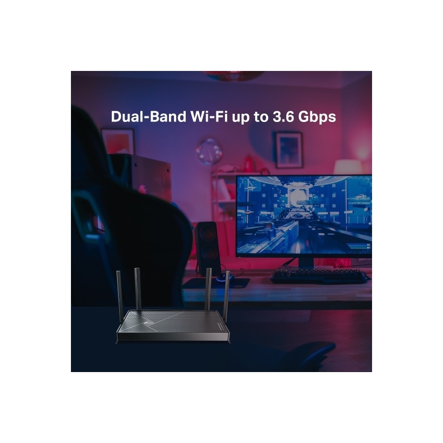 Dual Band Wi-Fi 7 Router