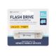 Dual Flash Disk USB + MicroUSB 32GB stříbrná