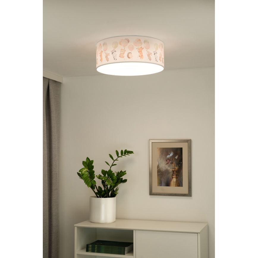 Duolla - LED Dětské stropní svítidlo CORTINA LED/26W/230V pr. 40 cm 4000K