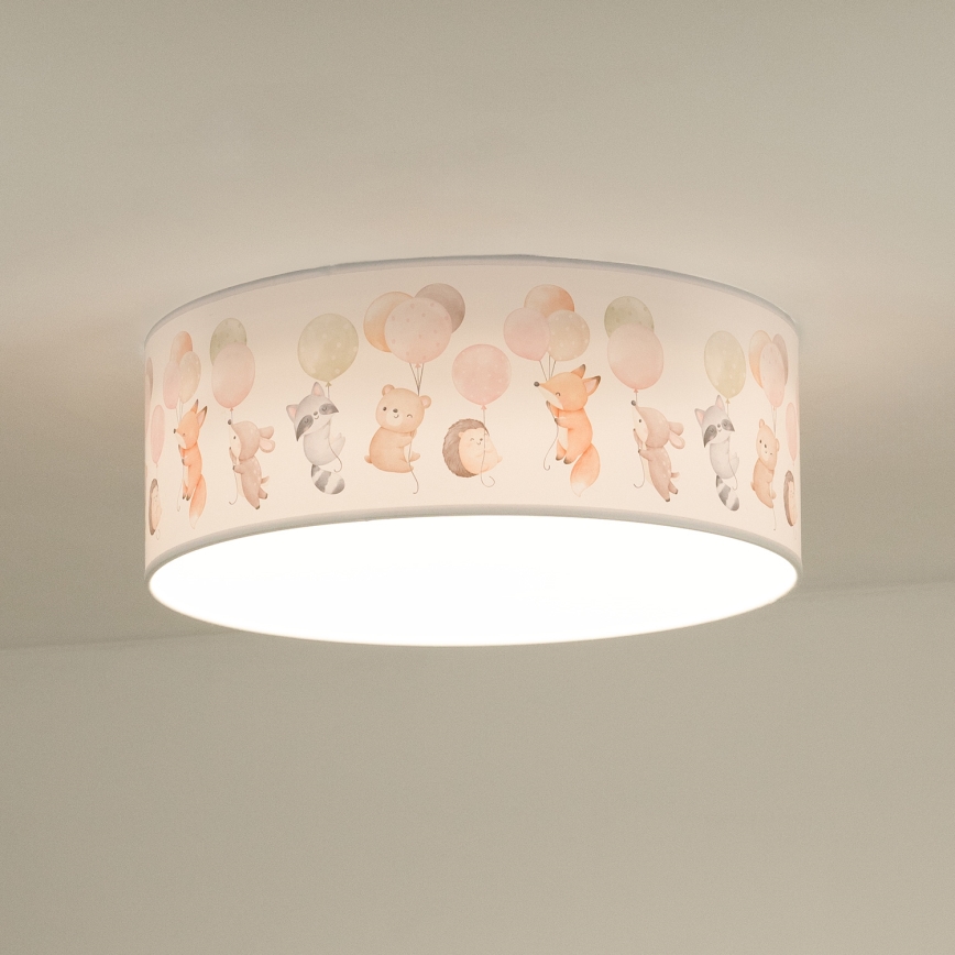 Duolla - LED Dětské stropní svítidlo CORTINA LED/26W/230V pr. 40 cm 4000K
