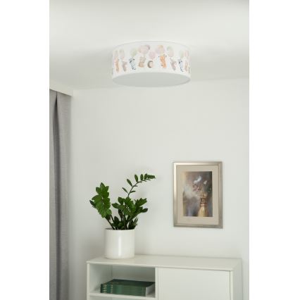 Duolla - LED Dětské stropní svítidlo CORTINA LED/26W/230V pr. 40 cm 4000K