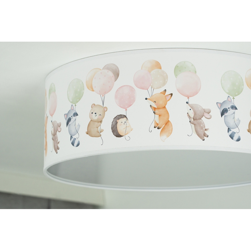 Duolla - LED Dětské stropní svítidlo CORTINA LED/26W/230V pr. 40 cm 4000K