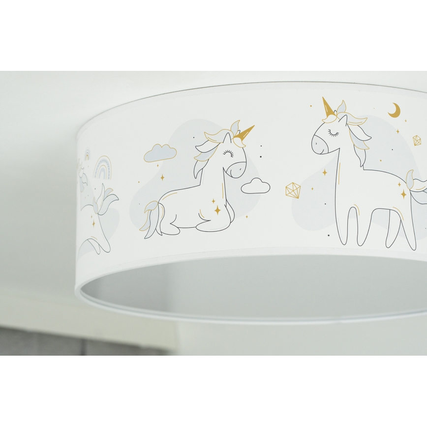 Duolla - LED Dětské stropní svítidlo CORTINA LED/26W/230V pr. 40 cm 4000K