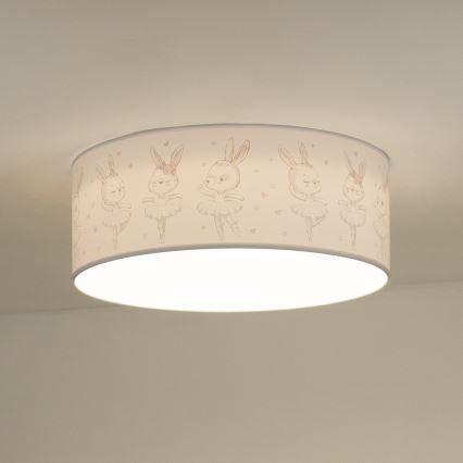 Duolla - LED Dětské stropní svítidlo CORTINA LED/26W/230V pr. 40 cm 4000K