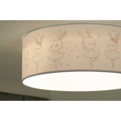 Duolla - LED Dětské stropní svítidlo CORTINA LED/26W/230V pr. 40 cm 4000K