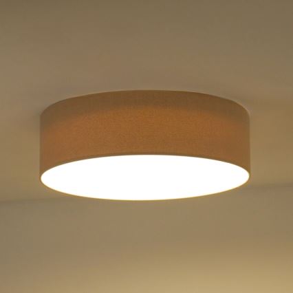 Duolla - LED Stropní svítidlo CORTINA LED/26W/230V pr. 30 cm 4000K béžová