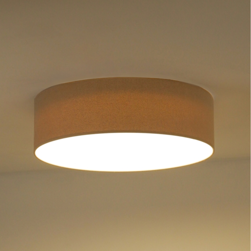 Duolla - LED Stropní svítidlo CORTINA LED/26W/230V pr. 30 cm 4000K béžová