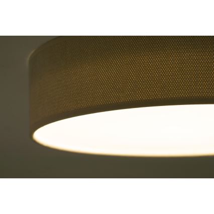 Duolla - LED Stropní svítidlo CORTINA LED/26W/230V pr. 30 cm 4000K béžová