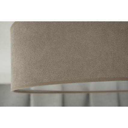 Duolla - LED Stropní svítidlo CORTINA LED/26W/230V pr. 45 cm 4000K hnědá