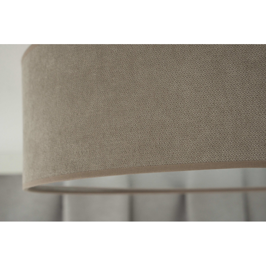 Duolla - LED Stropní svítidlo CORTINA LED/26W/230V pr. 45 cm 4000K hnědá
