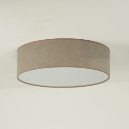 Duolla - LED Stropní svítidlo CORTINA LED/26W/230V pr. 45 cm 4000K hnědá