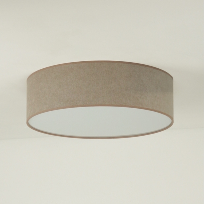 Duolla - LED Stropní svítidlo CORTINA LED/26W/230V pr. 45 cm 4000K hnědá