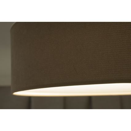 Duolla - LED Stropní svítidlo CORTINA LED/26W/230V pr. 45 cm 4000K hnědá