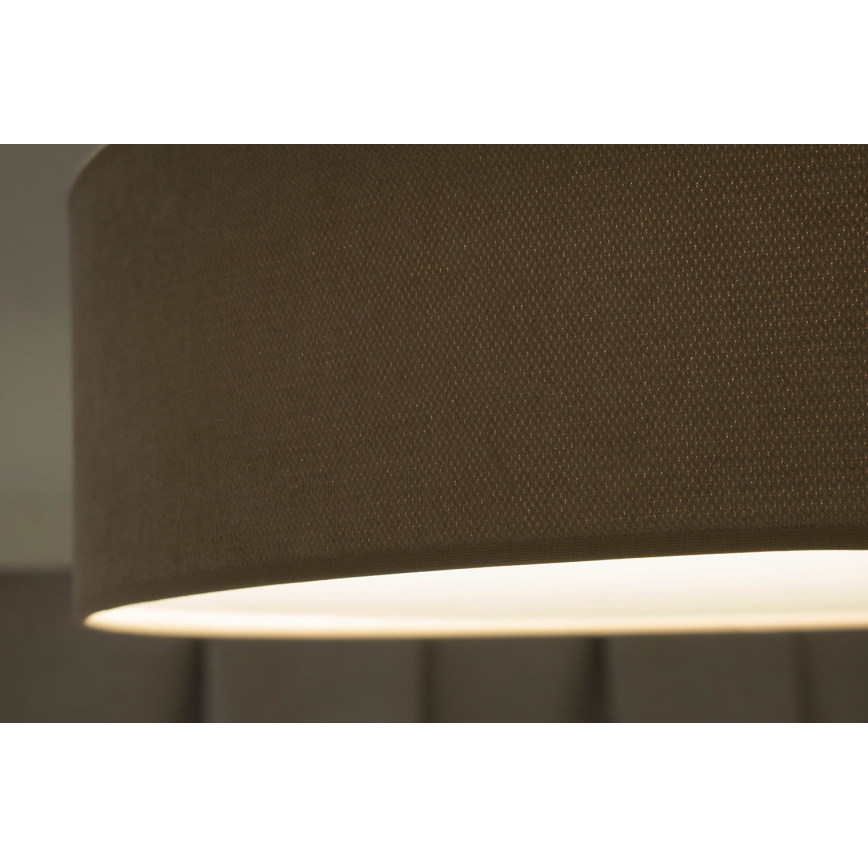 Duolla - LED Stropní svítidlo CORTINA LED/26W/230V pr. 45 cm 4000K hnědá