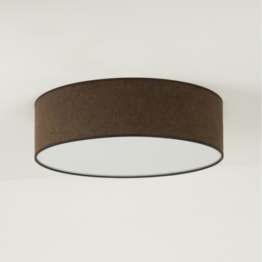 Duolla - LED Stropní svítidlo CORTINA LED/26W/230V pr. 45 cm 4000K hnědá