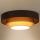 Duolla - LED Stropní svítidlo LUNETA LED/26W/230V pr. 60 cm 4000K hnědá/zlatá/krémová