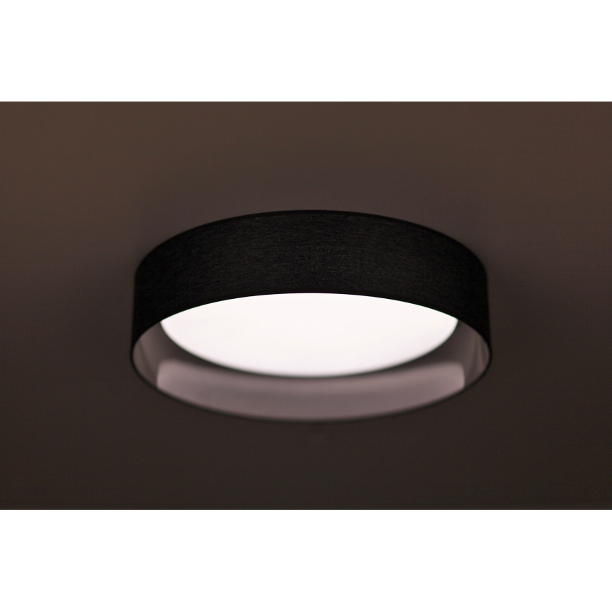 Duolla - LED Stropní svítidlo ROLLER LED/24W/230V pr. 45 cm antracit