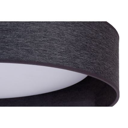 Duolla - LED Stropní svítidlo ROLLER LED/24W/230V pr. 45 cm antracit