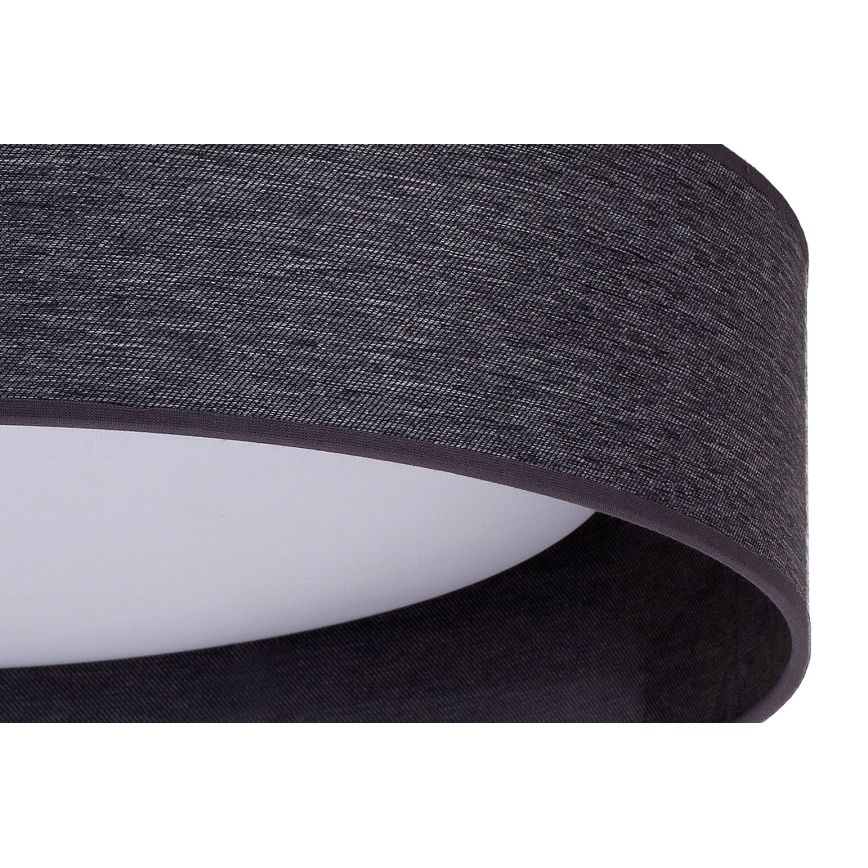 Duolla - LED Stropní svítidlo ROLLER LED/24W/230V pr. 45 cm antracit