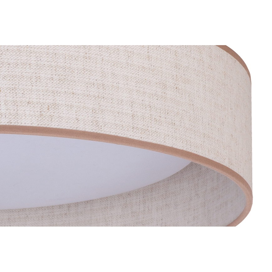 Duolla - LED Stropní svítidlo ROLLER LED/24W/230V pr. 45 cm béžová