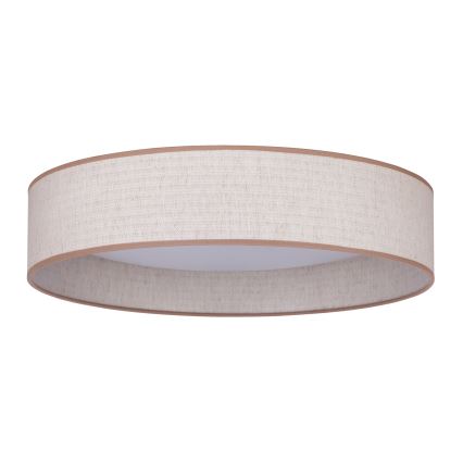 Duolla - LED Stropní svítidlo ROLLER LED/24W/230V pr. 45 cm béžová