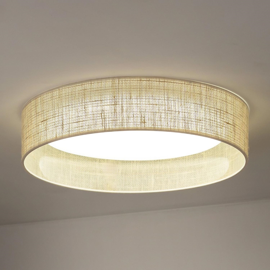 Duolla - LED Stropní svítidlo ROLLER LED/24W/230V pr. 45 cm béžová
