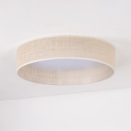 Duolla - LED Stropní svítidlo ROLLER LED/24W/230V pr. 45 cm béžová