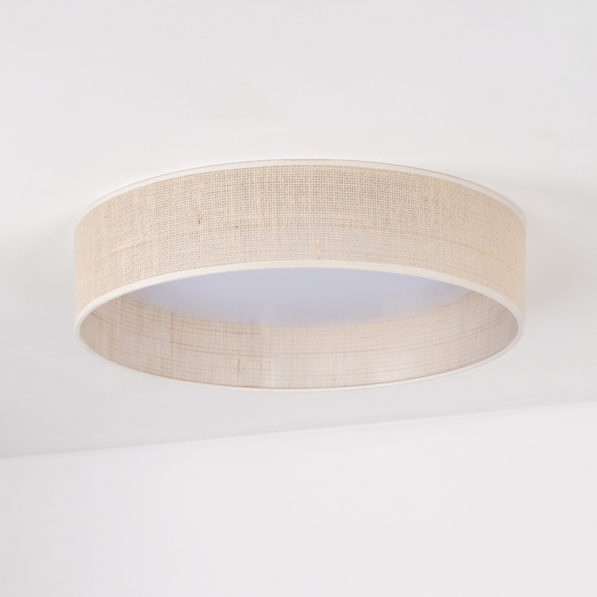 Duolla - LED Stropní svítidlo ROLLER LED/24W/230V pr. 45 cm béžová