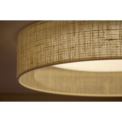 Duolla - LED Stropní svítidlo ROLLER LED/24W/230V pr. 45 cm béžová