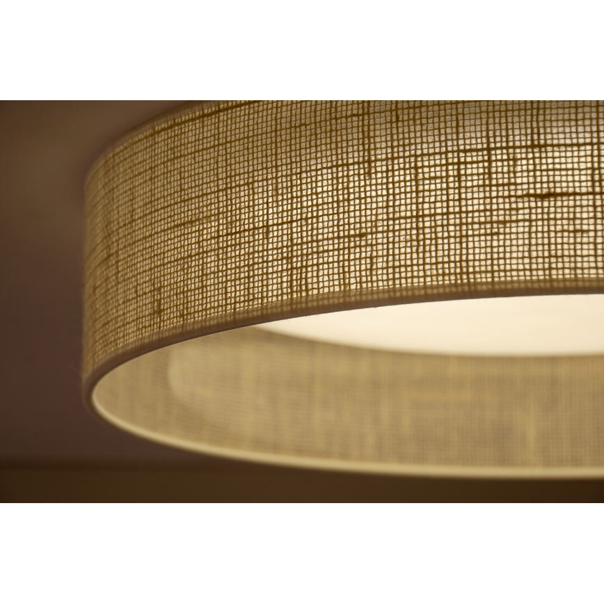 Duolla - LED Stropní svítidlo ROLLER LED/24W/230V pr. 45 cm béžová